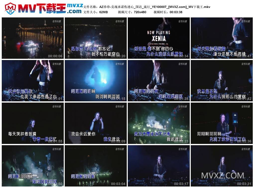 AZ珍珍-兑现承诺伤透心_国语_流行_YE100007